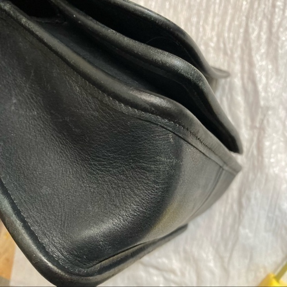 Coach 9061 vintage black leather rambler bag - Picture 7 of 16